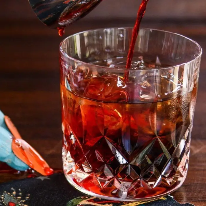 Grim Reaper (Alcoholic Ordinary Drink Old-fashioned glass)